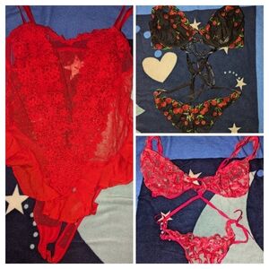 Victoria's Secret and other lot of lingerie size large NWOT